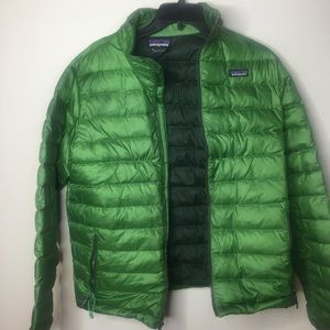 Patagonia green puffer